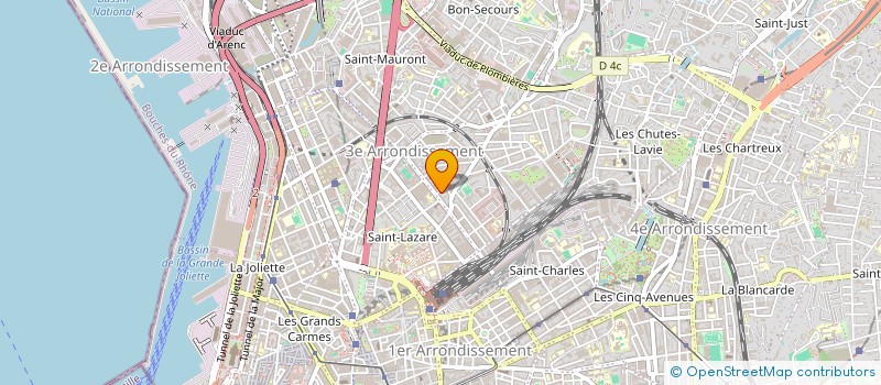 localisation de l'entreprise LR ECOMTECH à MARSEILLE