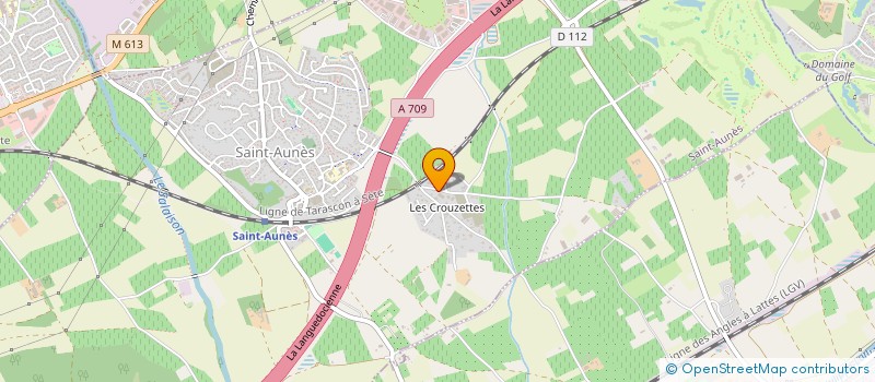 localisation de l'entreprise LR. ELEC à SAINT-AUNES