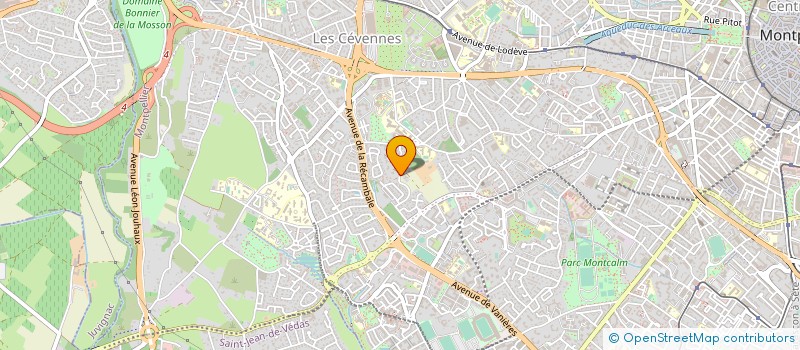 localisation de l'entreprise LR ENERGIE à MONTPELLIER