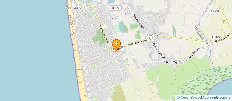 localisation de l'entreprise LR ENERGIES  AGON-COUTAINVILLE