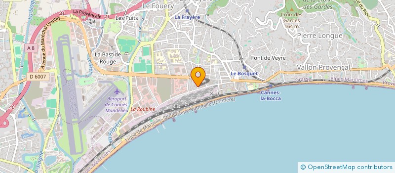 localisation de l'entreprise LR ESTATES  CANNES