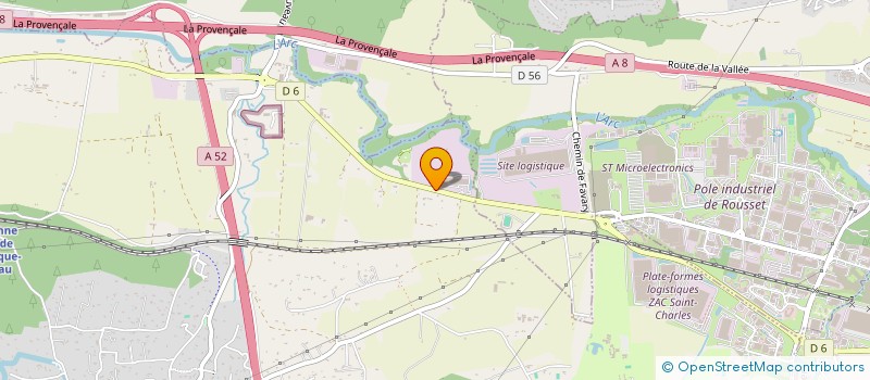 localisation de l'entreprise LR ET COMPAGNIE  FUVEAU