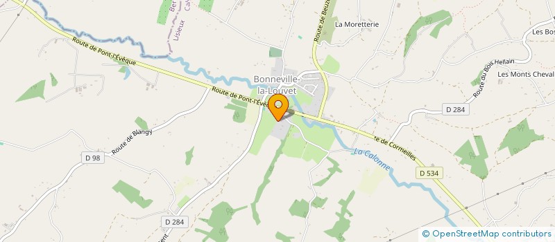 localisation de l'entreprise LR EXPERTISE  LES AUTHIEUX-SUR-CALONNE