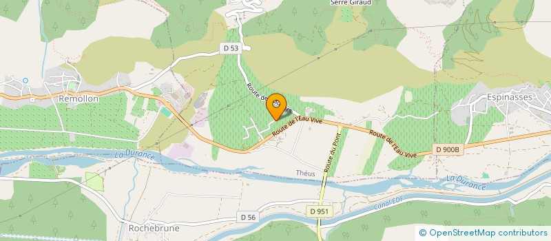 localisation de l'entreprise LR FAMILY  THEUS