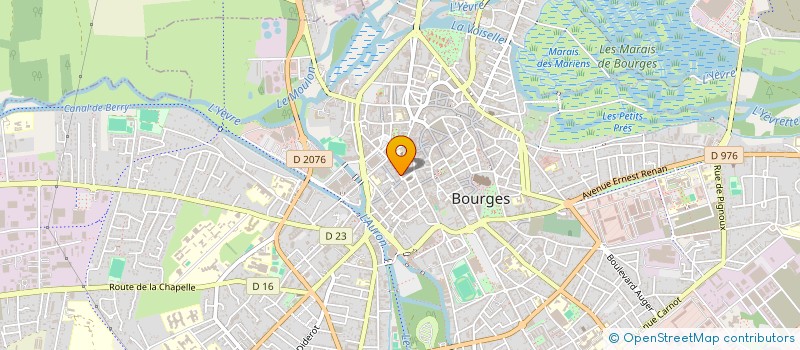 localisation de l'entreprise LR FOUR AUX ROIS  BOURGES