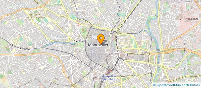 localisation de l'entreprise LR FRUITS ET LEGUMES à MONTPELLIER