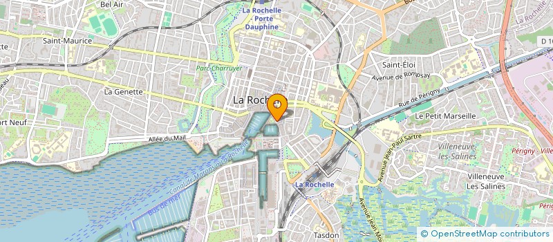 localisation de l'entreprise LR GLACE  LA ROCHELLE