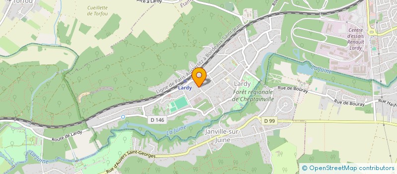 localisation de l'entreprise LR GROUPE INVEST à LARDY