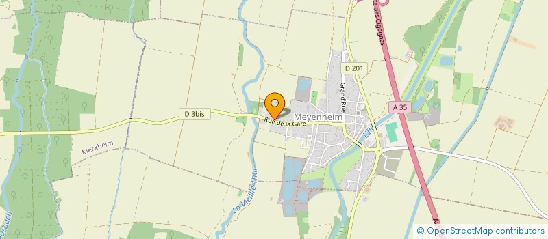 localisation de l'entreprise LR HOLDING  MEYENHEIM