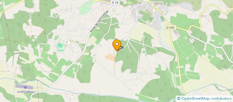 localisation de l'entreprise LR IMMO  ROGNES