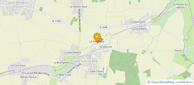 localisation de l'entreprise LR IMMO CHEF DE VILLE  SAINT-MEDARD-D'AUNIS