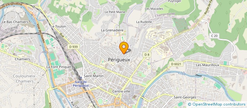 localisation de l'entreprise LR IMMO XV à PERIGUEUX