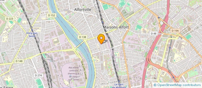 localisation de l'entreprise LR INVEST à ALFORTVILLE
