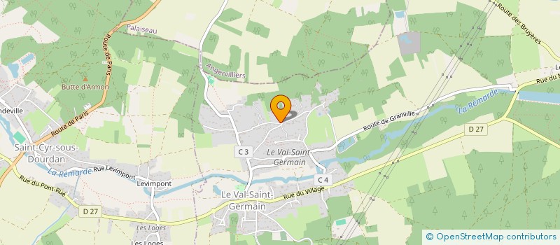 localisation de l'entreprise LR INVESTISSEMENT  LE VAL-SAINT-GERMAIN