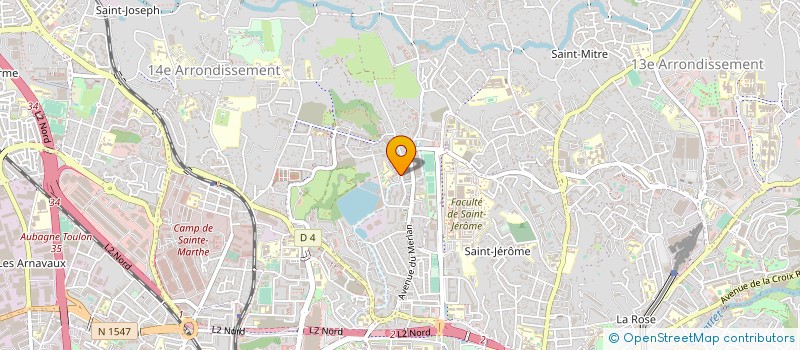 localisation de l'entreprise LR MESSAGERIE à MARSEILLE