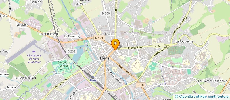 localisation de l'entreprise LR MULTI-SERVICES à FLERS