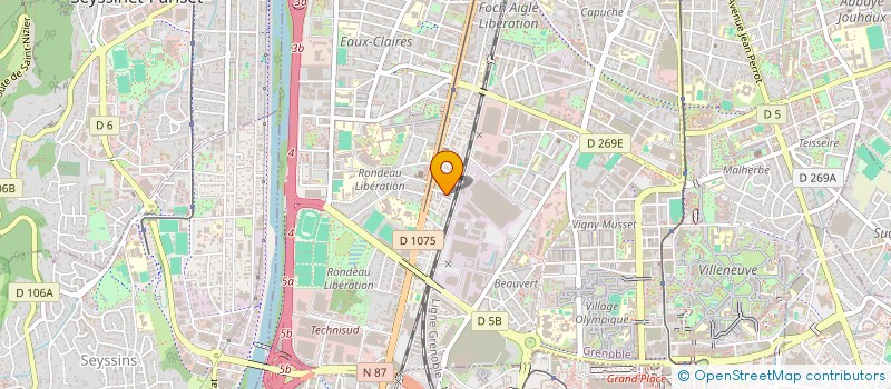 localisation de l'entreprise LR NETTOYAGE  GRENOBLE