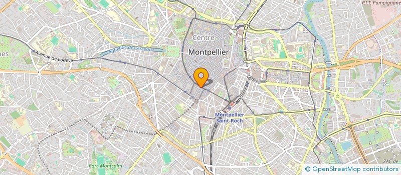 localisation de l'entreprise LR POLE MEDIAS à MONTPELLIER