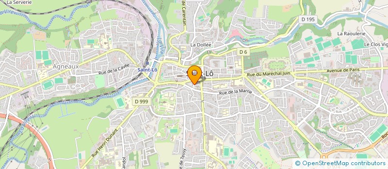 localisation de l'entreprise LR PRIMEURS  SAINT-LO