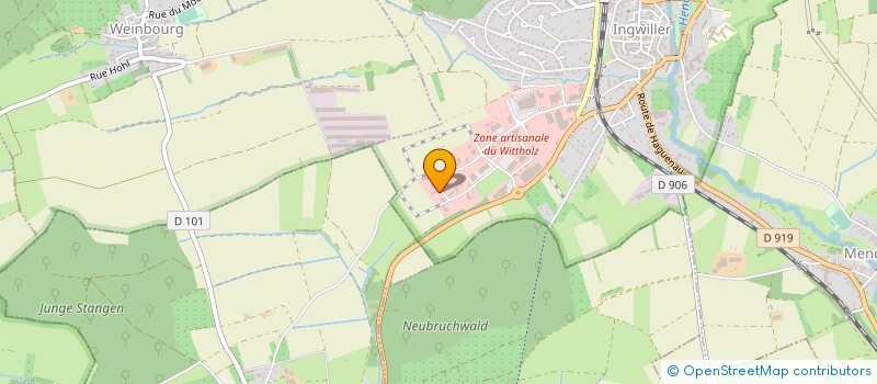 localisation de l'entreprise LR PRODUCTION à INGWILLER