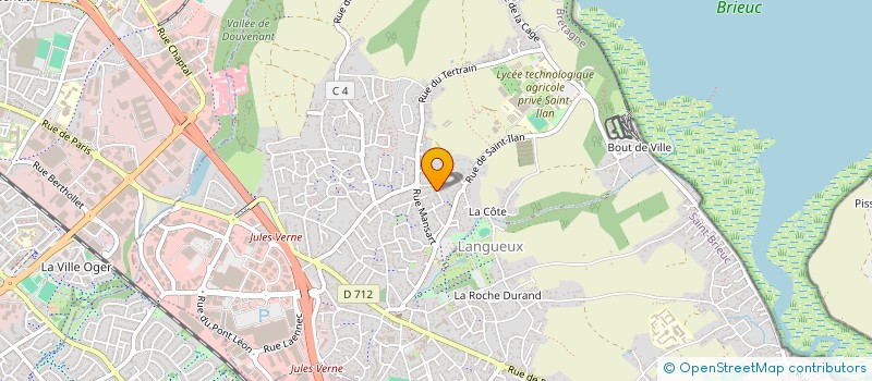 localisation de l'entreprise LR PROMOTION  LANGUEUX