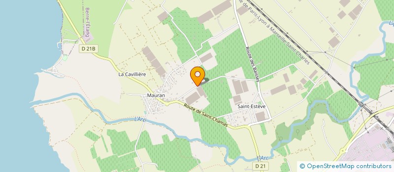 localisation de l'entreprise LR PROVENCE à BERRE-L'ETANG
