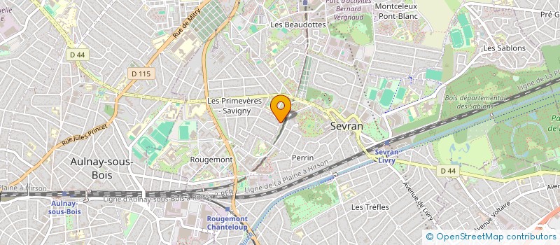 localisation de l'entreprise LR RENOVATION à SEVRAN