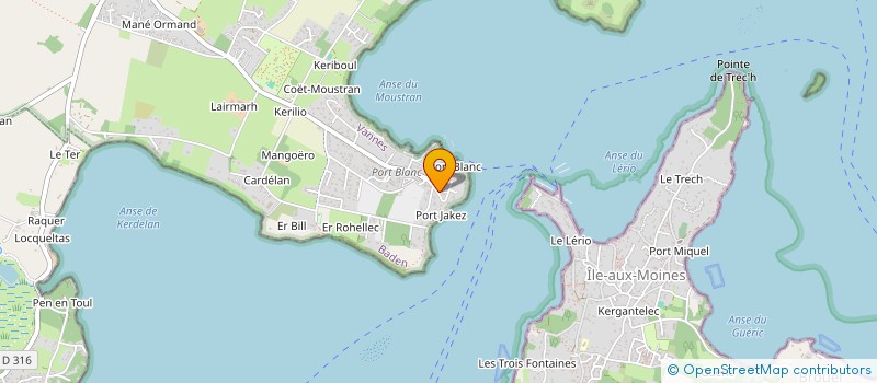 localisation de l'entreprise LR RESTAURATION à VANNES