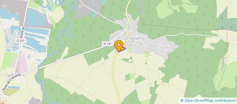 localisation de l'entreprise LR SOLUTIONS  CHASSEMY