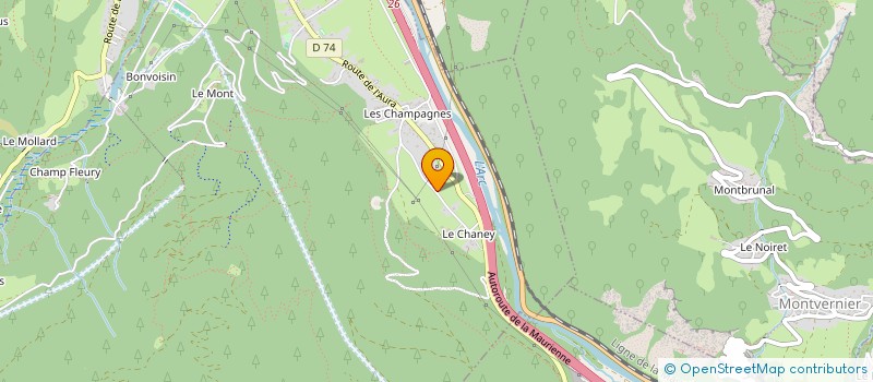 localisation de l'entreprise LR TATOU  SAINTE-MARIE-DE-CUINES