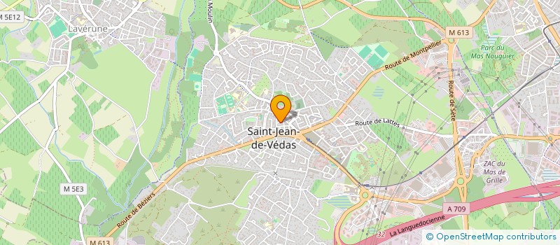 localisation de l'entreprise LR TELEPHONIE à SAINT-JEAN-DE-VEDAS