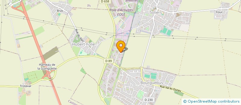 localisation de l'entreprise LR TERRASSEMENT TP  BOURGUEBUS