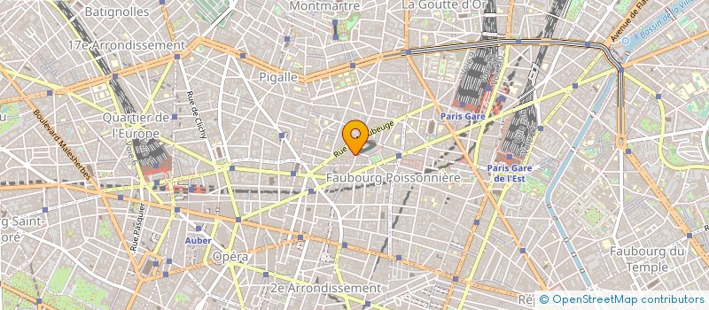 localisation de l'entreprise LR TRANS à PARIS