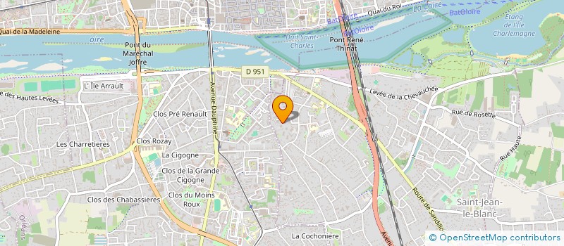 localisation de l'entreprise LR01  SAINT-JEAN-LE-BLANC