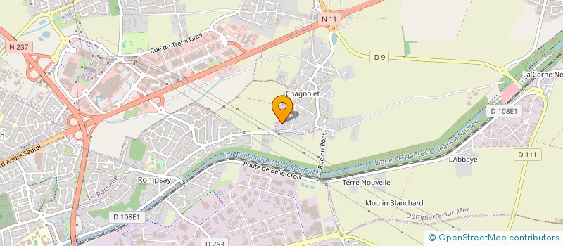 localisation de l'entreprise LR17 INVEST  DOMPIERRE-SUR-MER