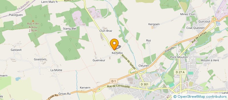 localisation de l'entreprise LRA  GOURIN