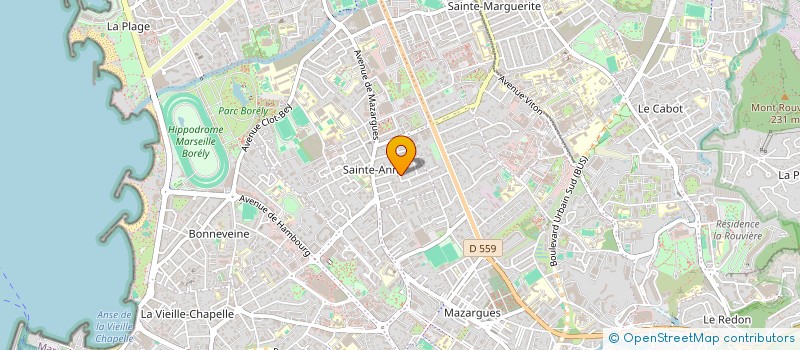 localisation de l'entreprise LRA GASTINEL à MARSEILLE