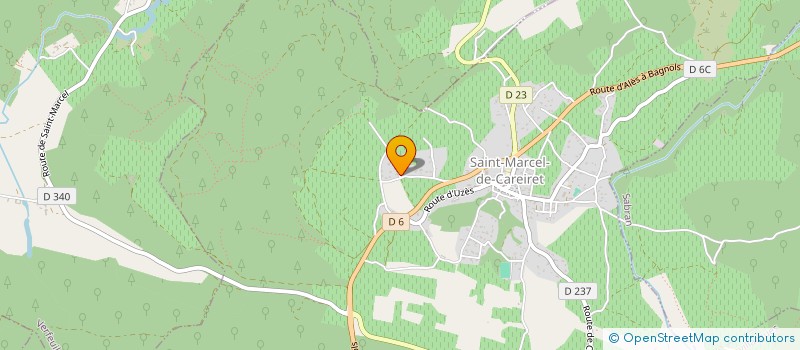 localisation de l'entreprise LRA INVEST  SAINT-MARCEL-DE-CAREIRET