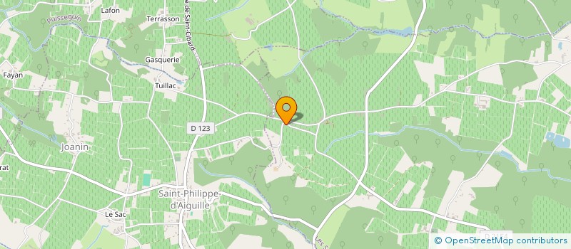 localisation de l'entreprise LRB à LES SALLES-DE-CASTILLON