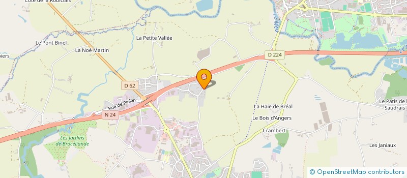 localisation de l'entreprise LRB  BREAL-SOUS-MONTFORT