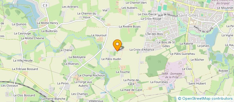 localisation de l'entreprise LRB IMMO à SAINT-GILLES