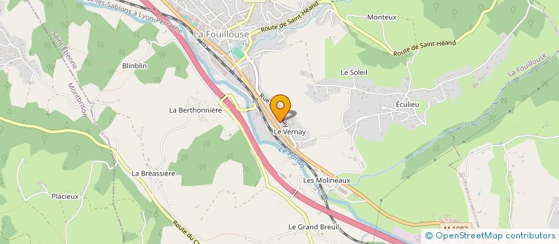 localisation de l'entreprise LRB IMMO  LA FOUILLOUSE