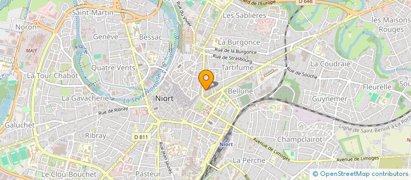 localisation de l'entreprise LRBOX à NIORT
