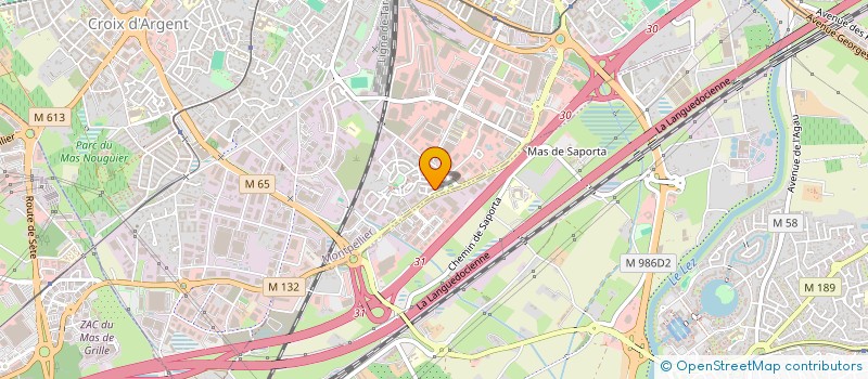 localisation de l'entreprise LRC  MONTPELLIER