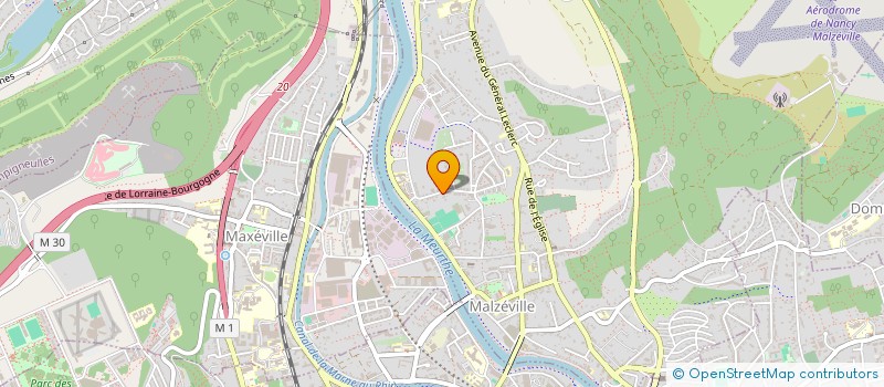 localisation de l'entreprise LRC  MALZEVILLE