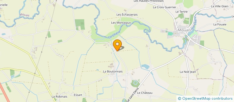 localisation de l'entreprise LRC ATELIER  DERVAL