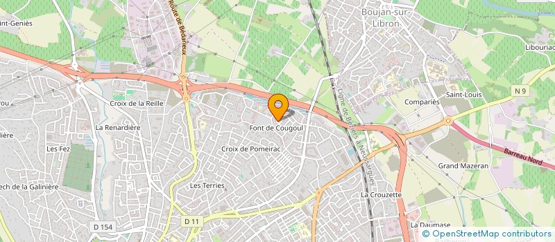 localisation de l'entreprise LRC BATIMENT à BEZIERS
