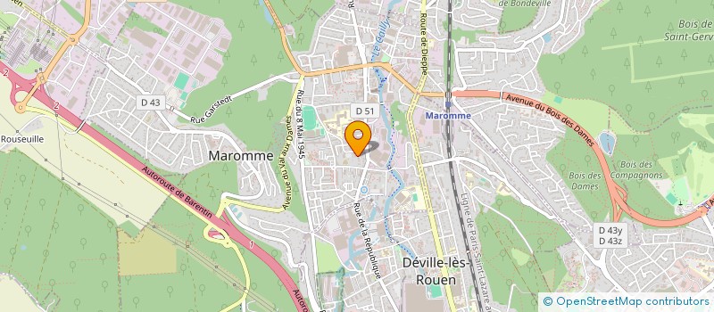 localisation de l'entreprise LRC IMMO  MAROMME