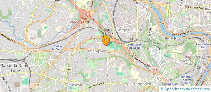 localisation de l'entreprise LRC INVESTISSEMENTS  MONTBONNOT-SAINT-MARTIN