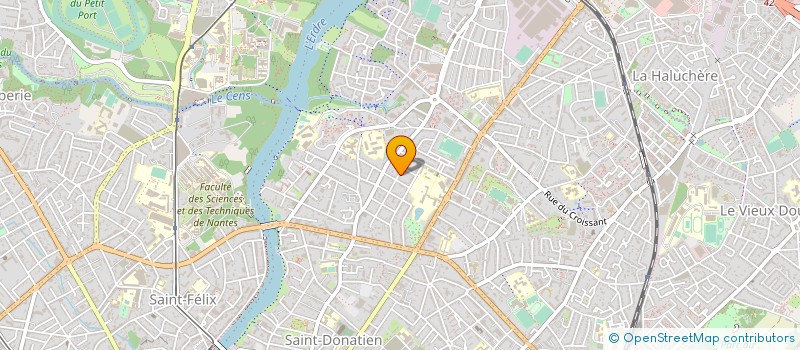 localisation de l'entreprise LRC MEDIA à NANTES
